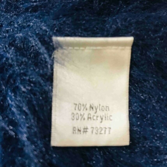 LC Lauren Conrad Womens Pullover Sweater Blue M - Picture 5 of 8